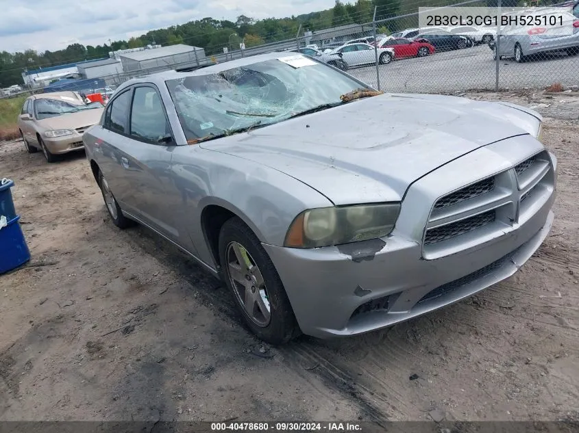 2011 Dodge Charger VIN: 2B3CL3CG1BH525101 Lot: 40478680