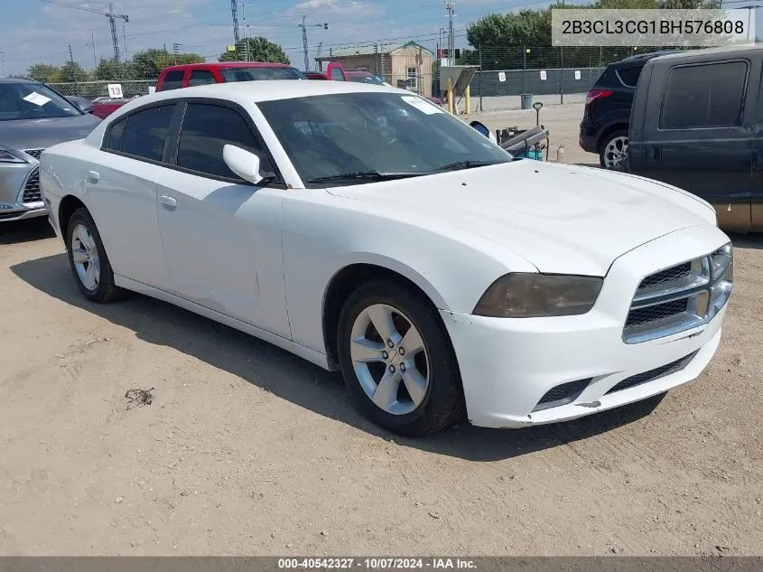 2011 Dodge Charger VIN: 2B3CL3CG1BH576808 Lot: 40542327