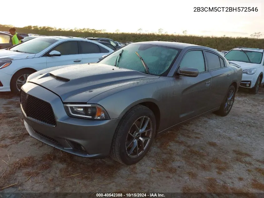 2011 Dodge Charger R/T VIN: 2B3CM5CT2BH572546 Lot: 40542388