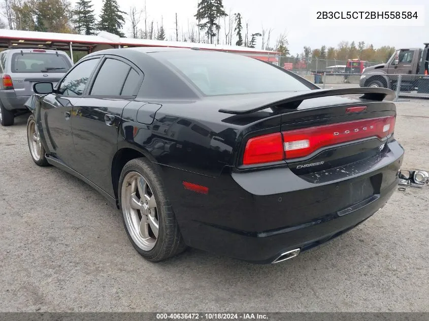 2011 Dodge Charger R/T VIN: 2B3CL5CT2BH558584 Lot: 40636472