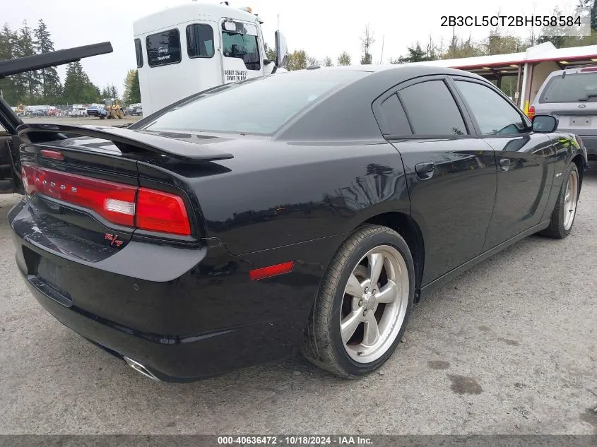 2B3CL5CT2BH558584 2011 Dodge Charger R/T