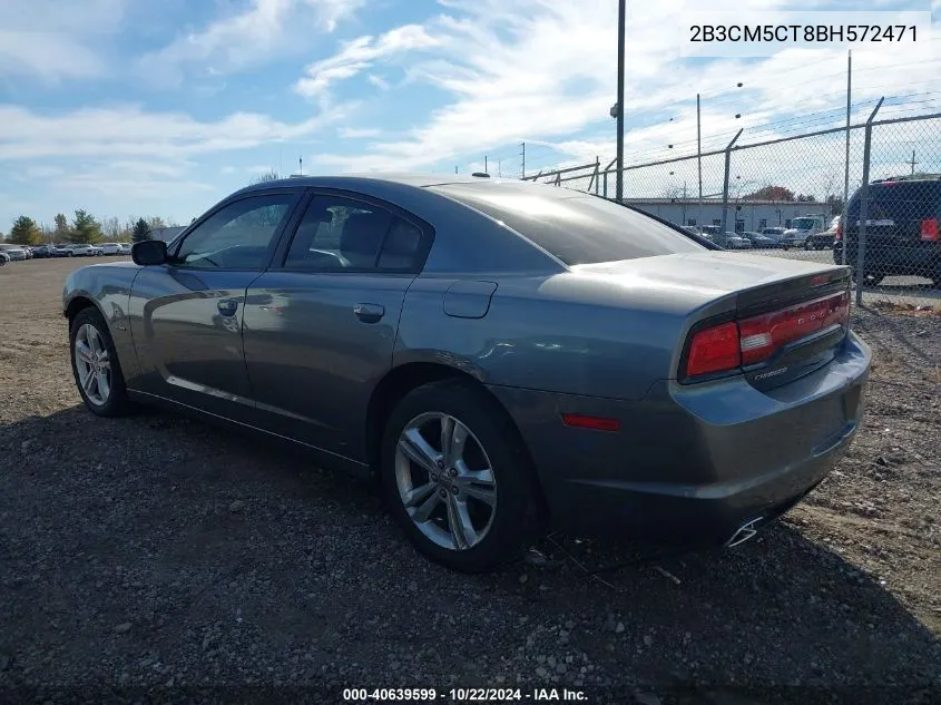 2B3CM5CT8BH572471 2011 Dodge Charger R/T