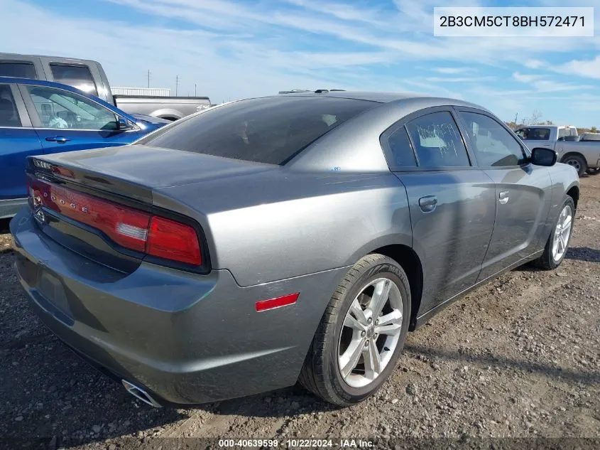 2011 Dodge Charger R/T VIN: 2B3CM5CT8BH572471 Lot: 40639599