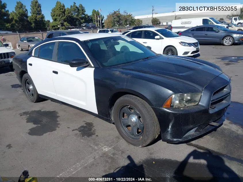 2011 Dodge Charger Police VIN: 2B3CL1CTXBH552055 Lot: 40673281