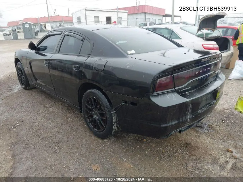 2011 Dodge Charger Police VIN: 2B3CL1CT9BH539913 Lot: 40685720