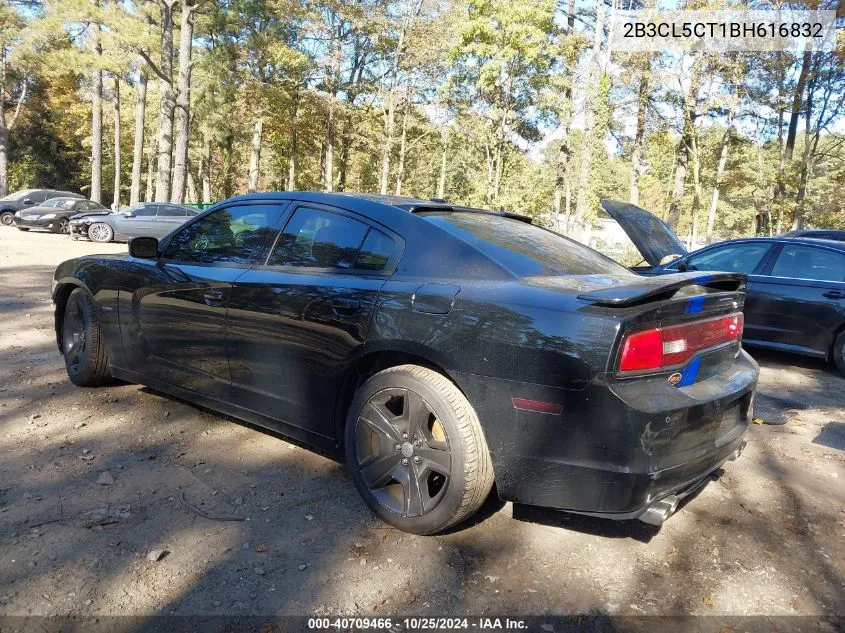 2011 Dodge Charger R/T VIN: 2B3CL5CT1BH616832 Lot: 40709466