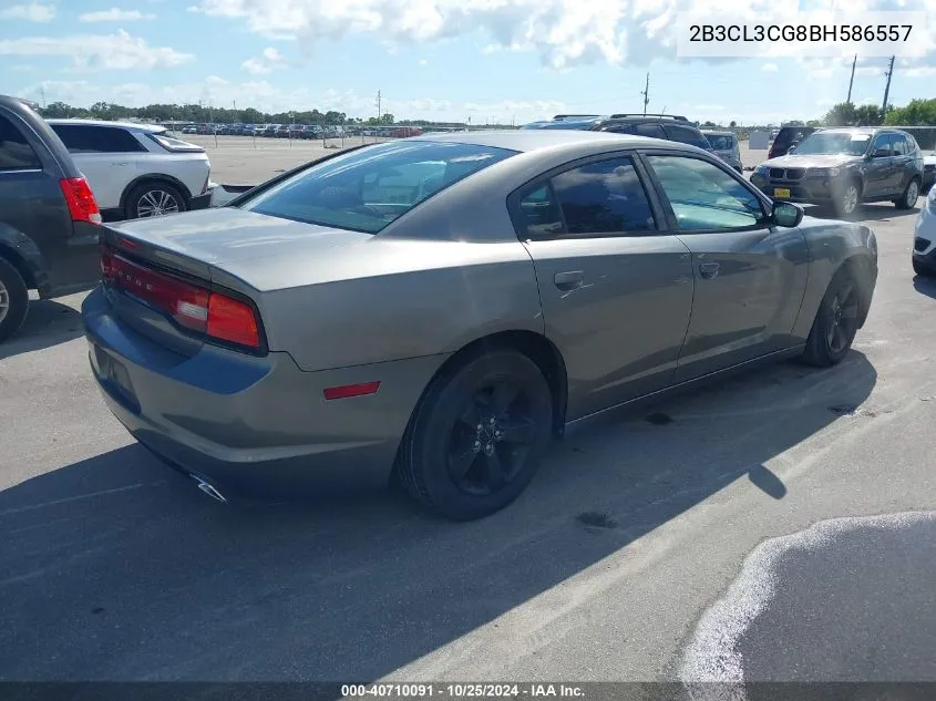 2011 Dodge Charger VIN: 2B3CL3CG8BH586557 Lot: 40710091