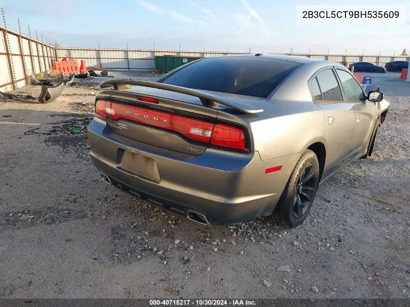 2011 Dodge Charger R/T VIN: 2B3CL5CT9BH535609 Lot: 40715217