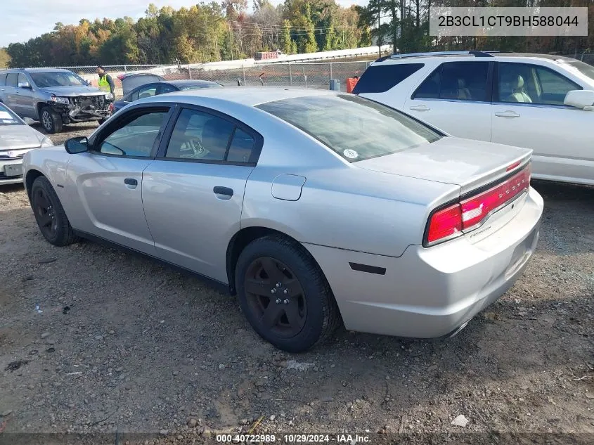 2011 Dodge Charger Police VIN: 2B3CL1CT9BH588044 Lot: 40722989