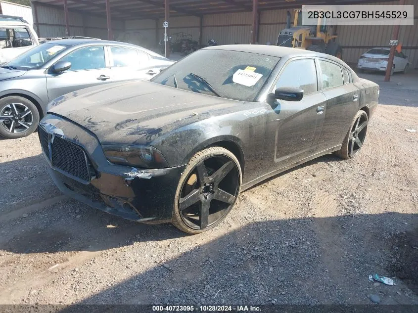 2B3CL3CG7BH545529 2011 Dodge Charger