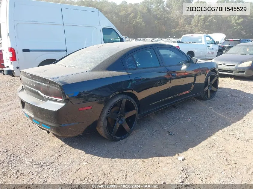 2B3CL3CG7BH545529 2011 Dodge Charger