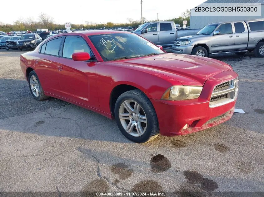 2011 Dodge Charger VIN: 2B3CL3CG0BH550300 Lot: 40826691