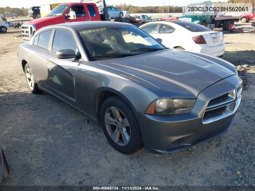 2011 Dodge Charger VIN: 2B3CL3CG2BH562061 Lot: 40865134