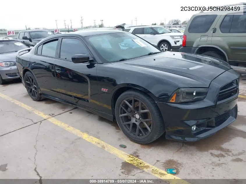 2C3CDXGJ5CH298459 2012 Dodge Charger Srt8 Superbee