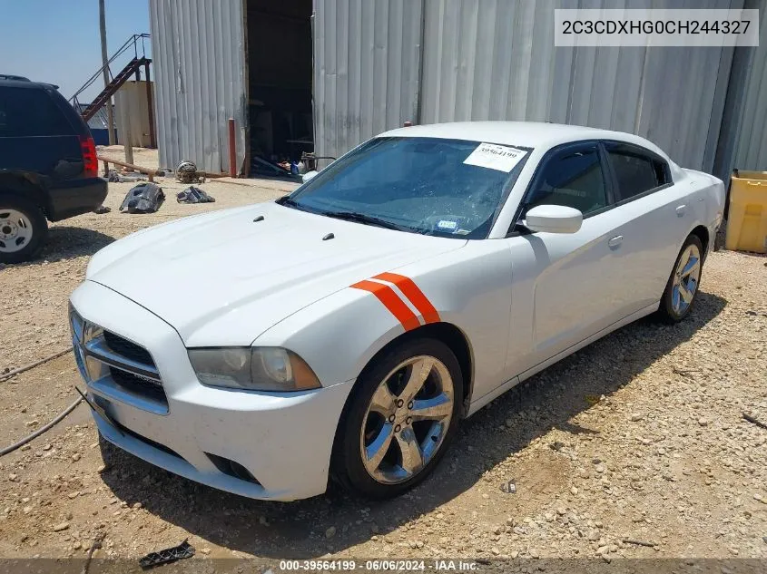 2C3CDXHG0CH244327 2012 Dodge Charger Sxt