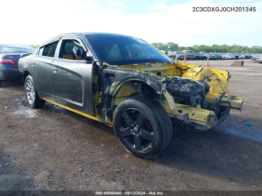 2C3CDXGJ0CH201345 2012 Dodge Charger Srt8 Superbee