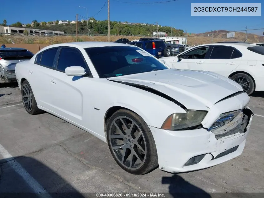 2C3CDXCT9CH244587 2012 Dodge Charger R/T