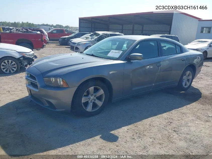 2012 Dodge Charger Se VIN: 2C3CDXBG3CH161466 Lot: 40330258