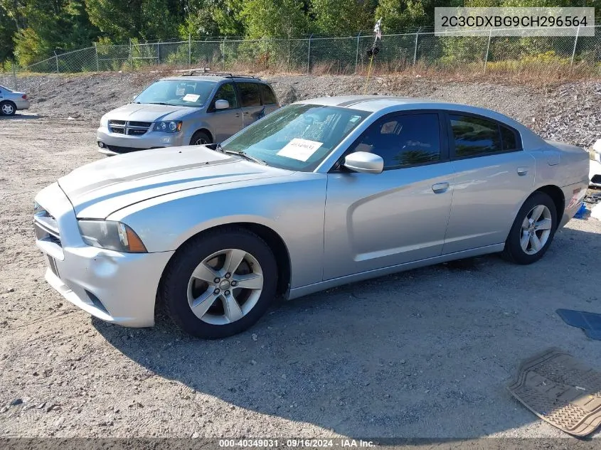 2012 Dodge Charger Se VIN: 2C3CDXBG9CH296564 Lot: 40349031