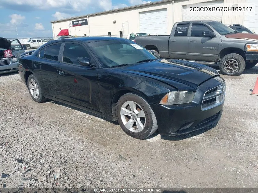 2C3CDXBG7CH109547 2012 Dodge Charger Se