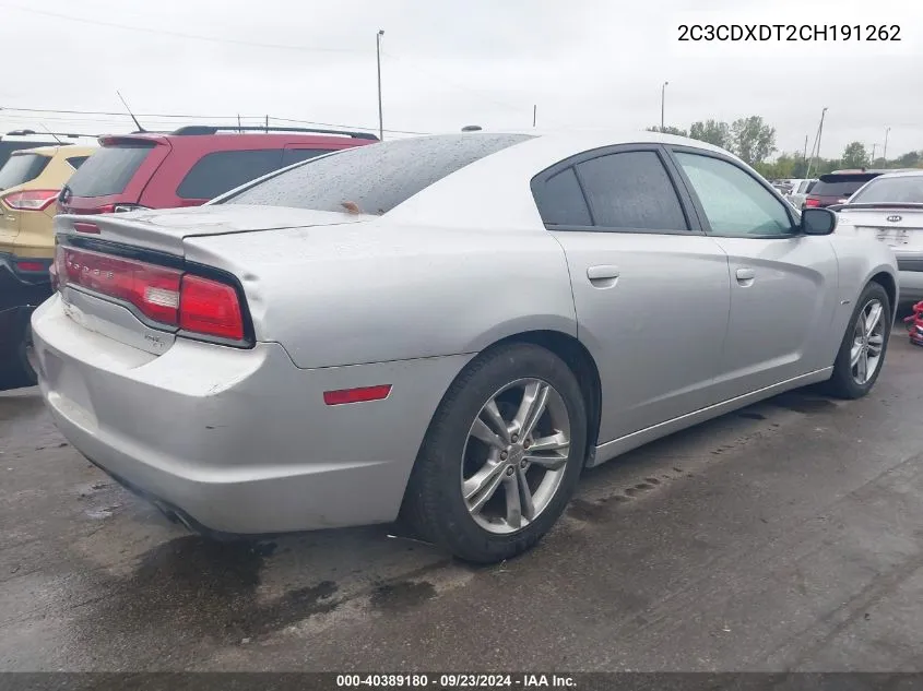 2C3CDXDT2CH191262 2012 Dodge Charger R/T