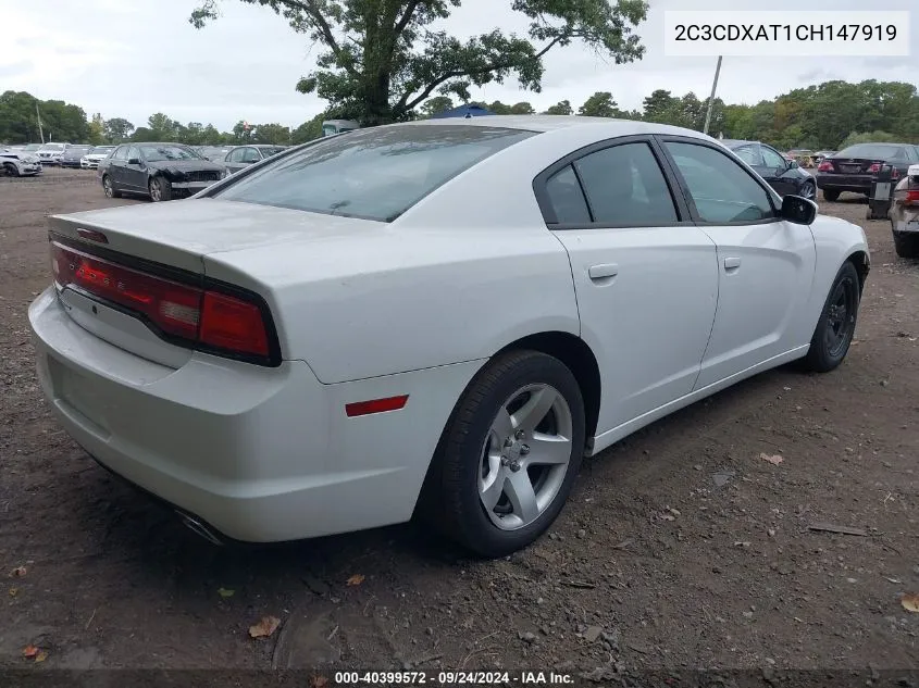 2C3CDXAT1CH147919 2012 Dodge Charger Police