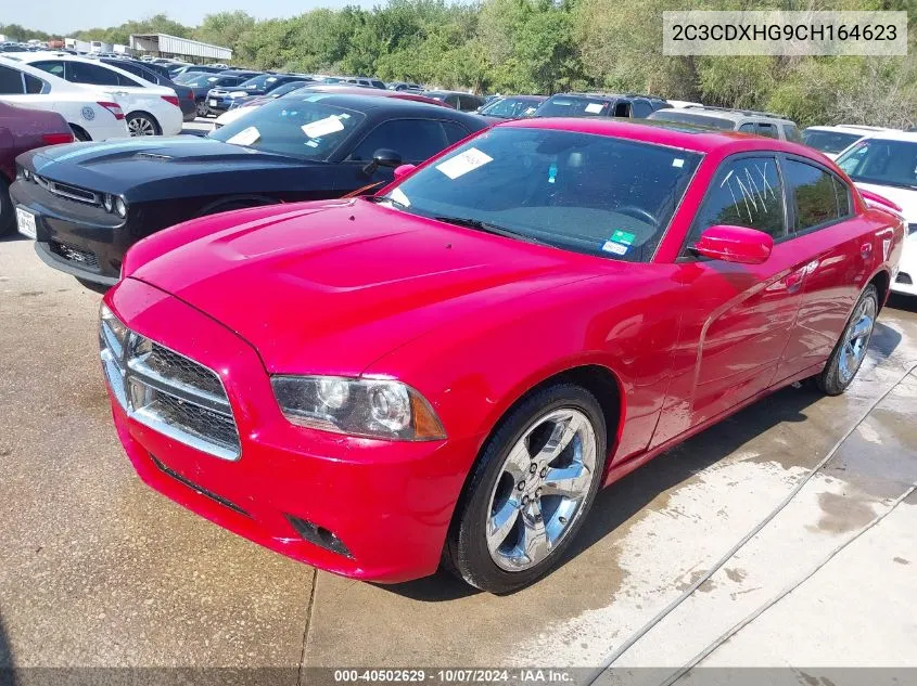 2012 Dodge Charger Sxt VIN: 2C3CDXHG9CH164623 Lot: 40502629