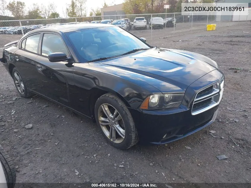 2C3CDXJG0CH183961 2012 Dodge Charger Sxt