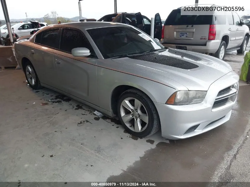 2C3CDXBG7CH205596 2012 Dodge Charger Se