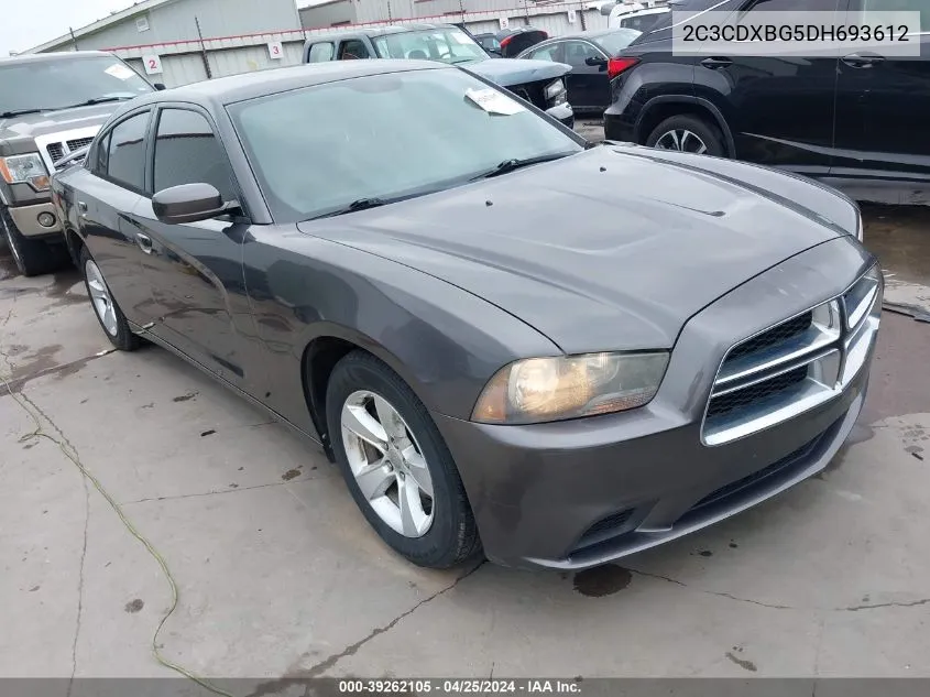 2013 Dodge Charger Se VIN: 2C3CDXBG5DH693612 Lot: 39262105