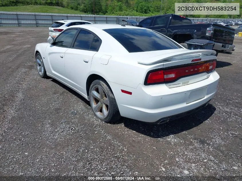 2013 Dodge Charger R/T Max VIN: 2C3CDXCT9DH583254 Lot: 39372585