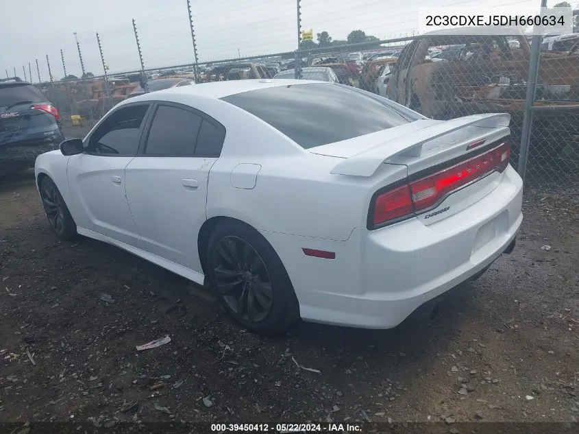 2C3CDXEJ5DH660634 2013 Dodge Charger Srt8