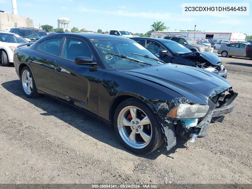 2013 Dodge Charger Sxt Plus VIN: 2C3CDXHG1DH546453 Lot: 39504341