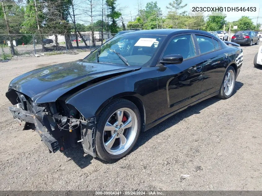 2013 Dodge Charger Sxt Plus VIN: 2C3CDXHG1DH546453 Lot: 39504341