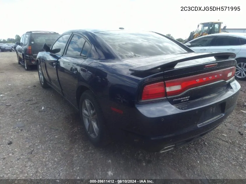 2C3CDXJG5DH571995 2013 Dodge Charger Sxt