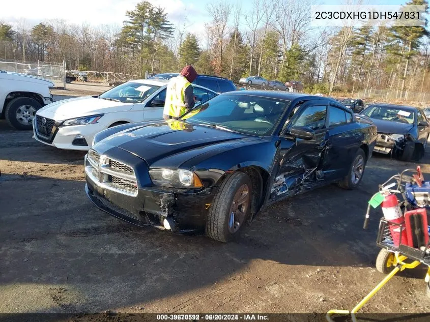 2C3CDXHG1DH547831 2013 Dodge Charger Sxt