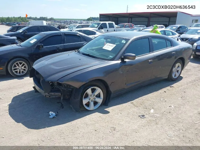 2C3CDXBG2DH636543 2013 Dodge Charger Se