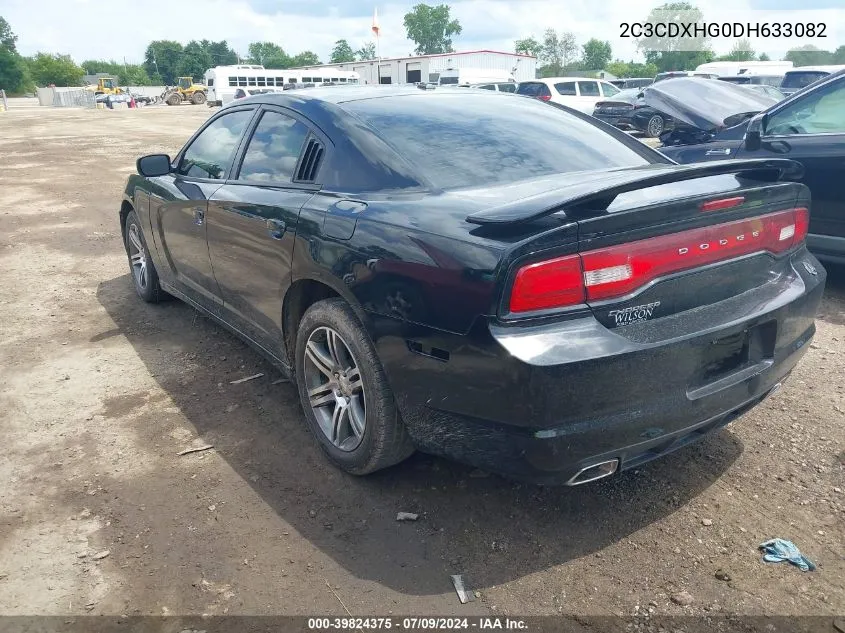 2013 Dodge Charger Sxt VIN: 2C3CDXHG0DH633082 Lot: 39824375