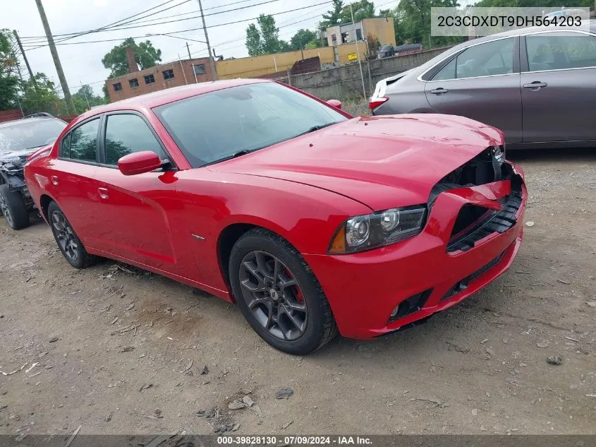 2013 Dodge Charger R/T Max VIN: 2C3CDXDT9DH564203 Lot: 39828130