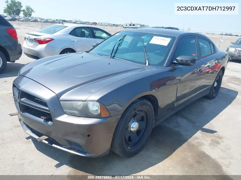 2013 Dodge Charger Police VIN: 2C3CDXAT7DH712997 Lot: 39876882