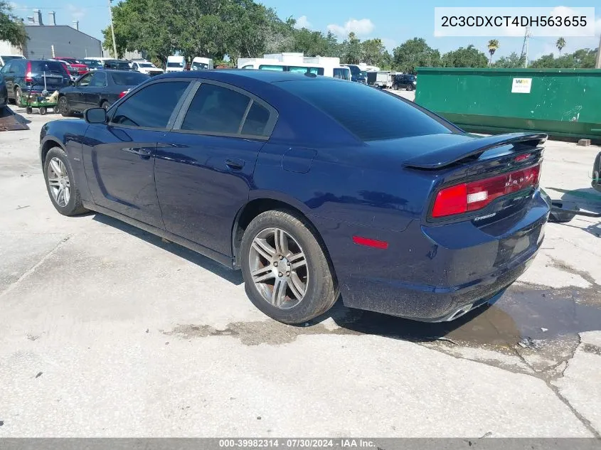 2013 Dodge Charger R/T VIN: 2C3CDXCT4DH563655 Lot: 39982314