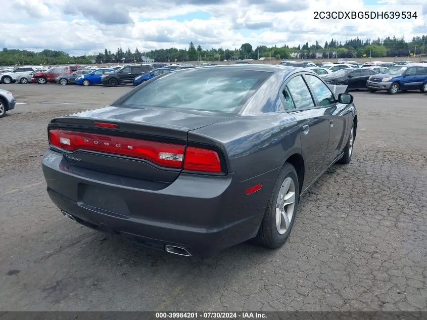 2013 Dodge Charger Se VIN: 2C3CDXBG5DH639534 Lot: 39984201