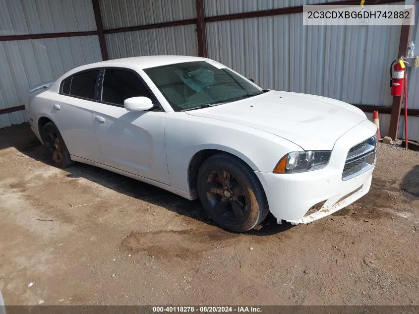 2C3CDXBG6DH742882 2013 Dodge Charger Se