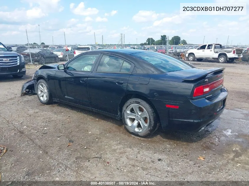 2013 Dodge Charger Se VIN: 2C3CDXBG1DH707277 Lot: 40138507