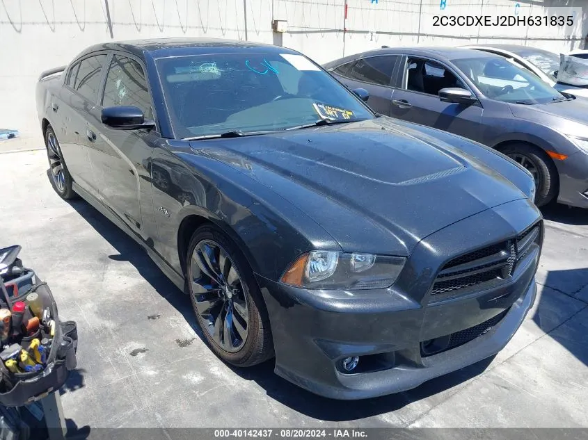 2013 Dodge Charger Srt-8 VIN: 2C3CDXEJ2DH631835 Lot: 40142437