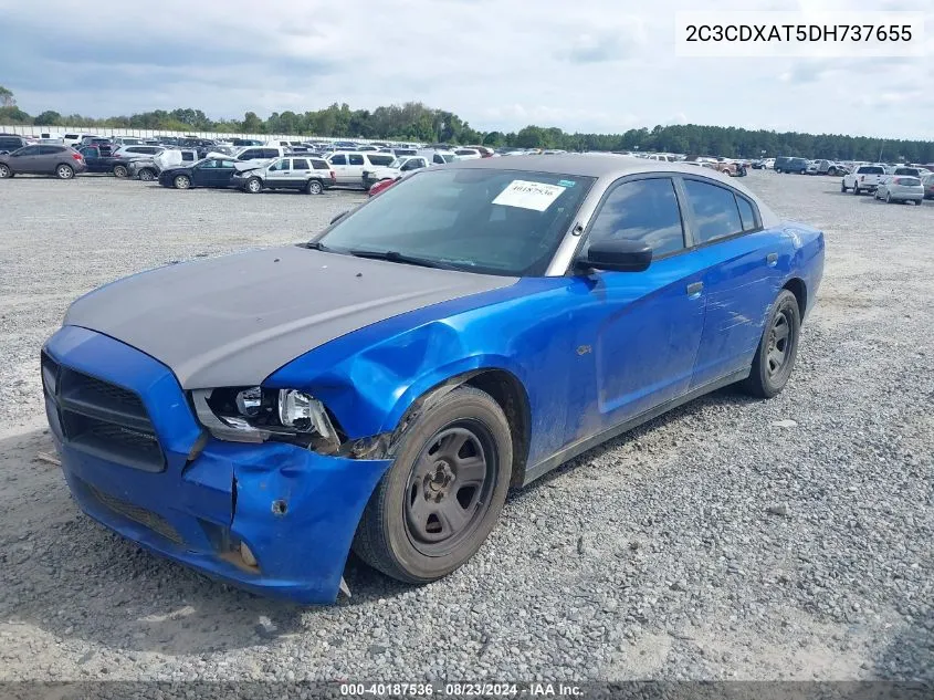 2C3CDXAT5DH737655 2013 Dodge Charger Police