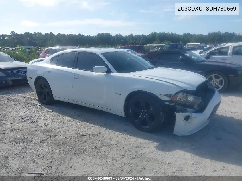 2C3CDXCT3DH730569 2013 Dodge Charger R/T Plus