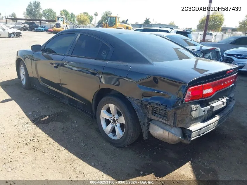 2C3CDXBG2DH587439 2013 Dodge Charger Se