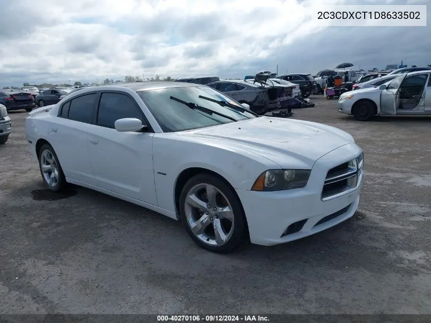 2C3CDXCT1D8633502 2013 Dodge Charger R/T