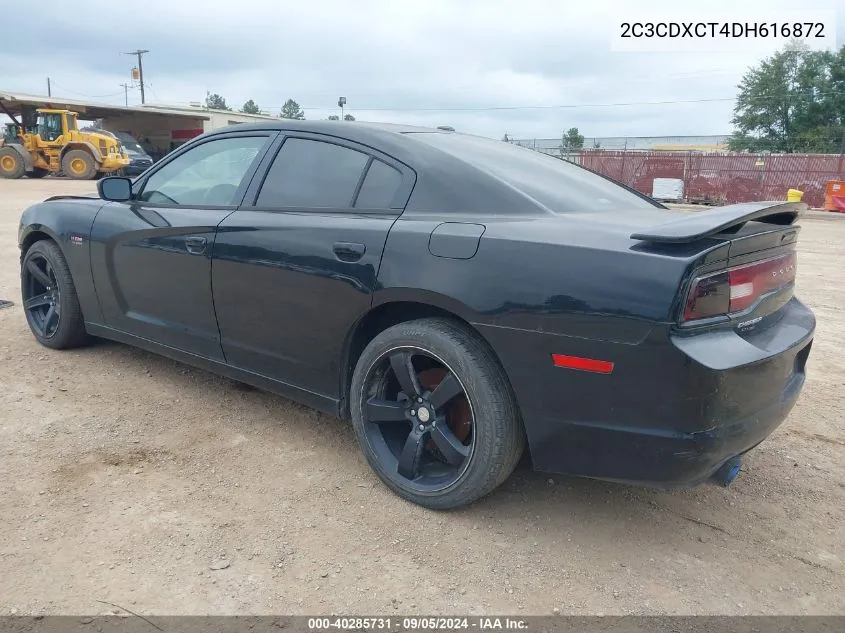 2C3CDXCT4DH616872 2013 Dodge Charger R/T